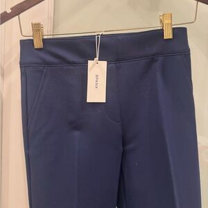SPANX Navy Ponte Kick Flare Pant